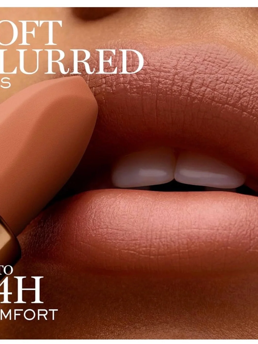 Lancôme Soft Matte Lipstick Stick, III Behind the Nude Neutral Rosy Beige